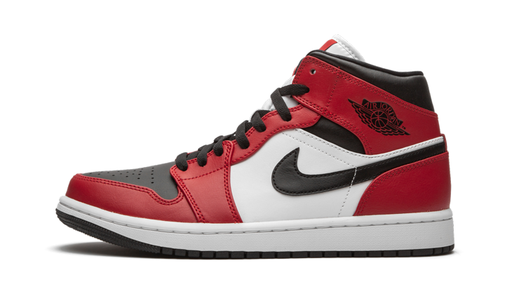 Chicago Black Toe - Jordan 1 Mid 554724 - product image from the listing.