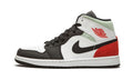 Red Grey Black Toe - Jordan 1 Mid SE - product image from the listing.