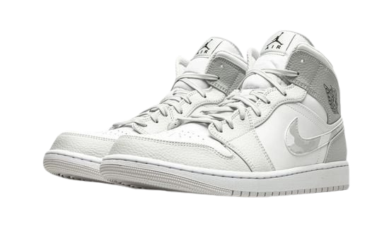 White Camo - Jordan 1 Mid - product photo shown in the listing for this item.