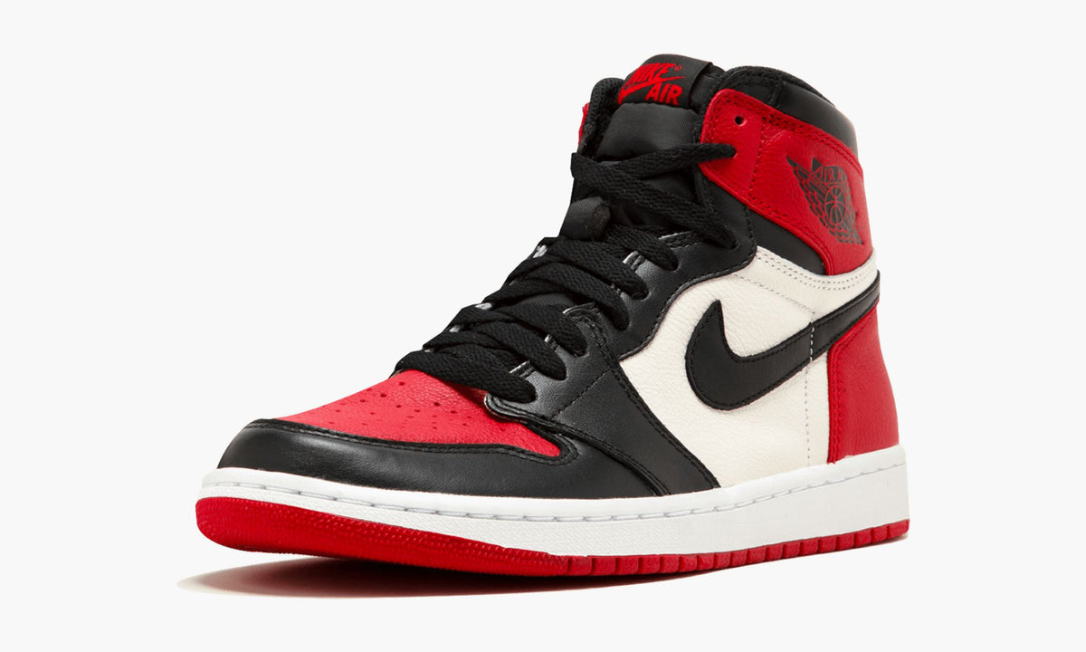 "Bred Toe" Jordan 1 Retro High - product image from the listing.
