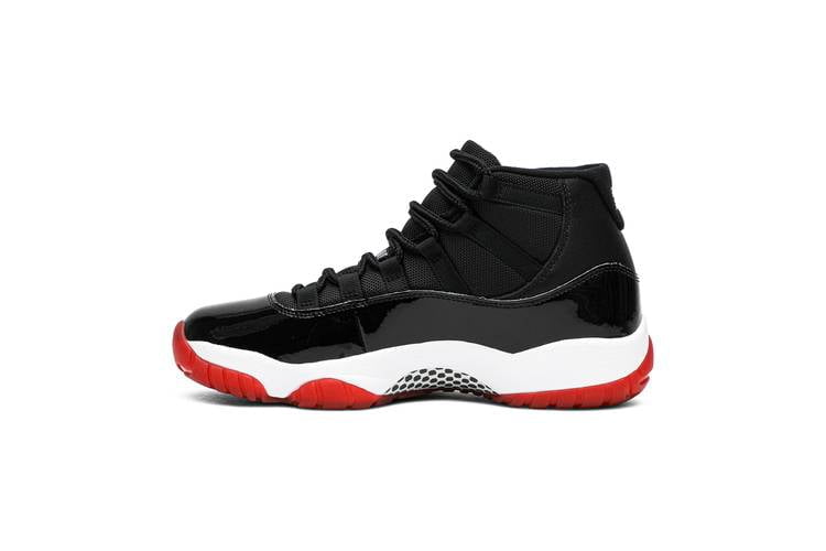 Bred - Jordan 11 Retro - product photo shown in the listing for this item.