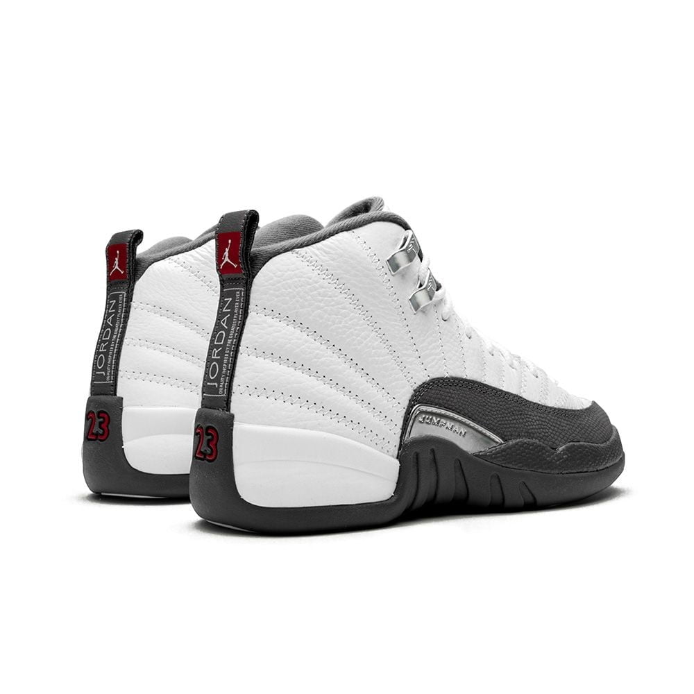 Jordan 12 Retro in White Dark Grey - product image from the listing.