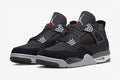 GS - Jordan 4 Retro Black Canvas - product image from the listing.