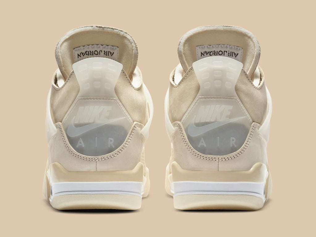Women's Jordan 4 Retro Off-White Sail - product image from the listing.