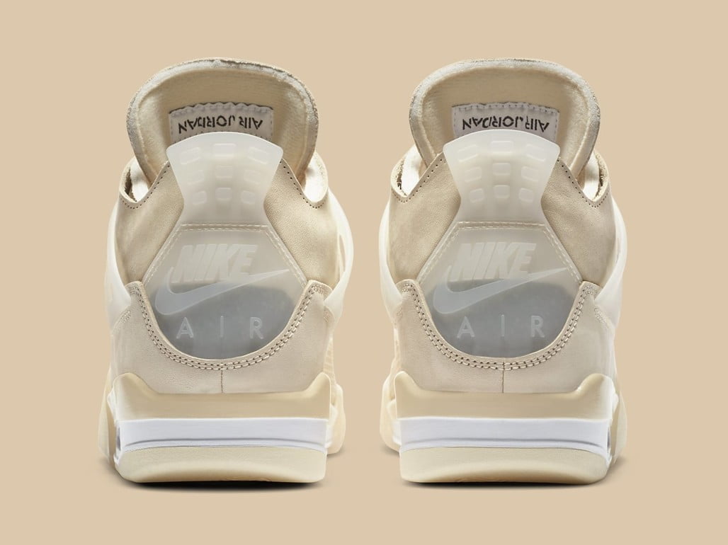 Women's Jordan 4 Retro Off-White Sail - product image from the listing.