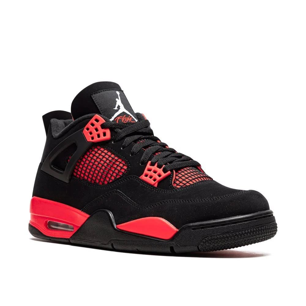 Red Thunder - Jordan 4 Retro - product image from the listing.