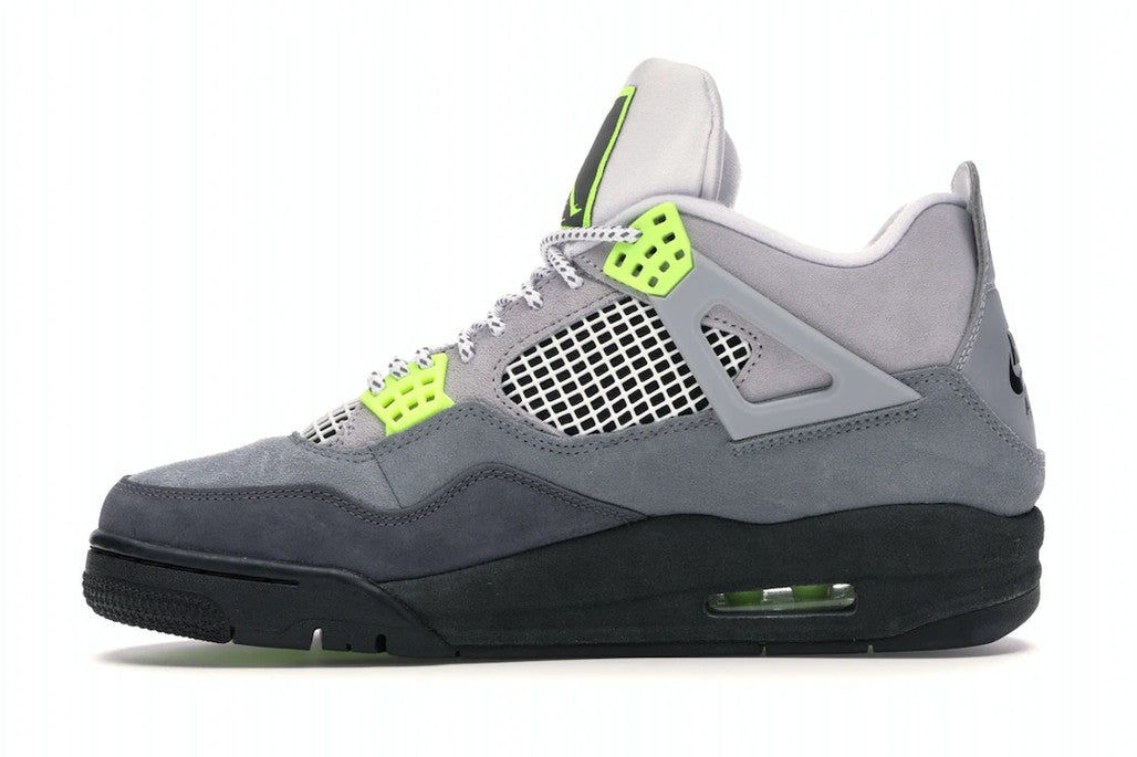 95 Neon - Jordan 4 Retro SE - product image from the listing.