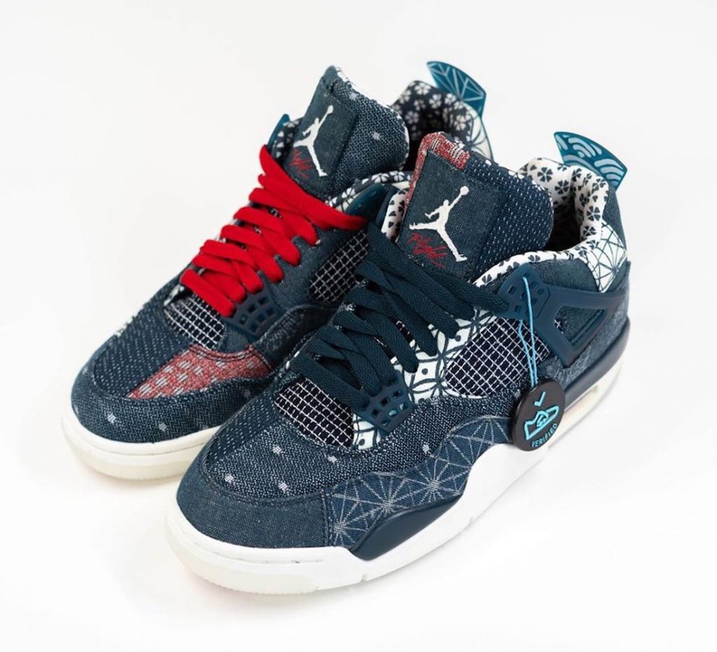 Sashiko - Jordan 4 SE CW0898 - product image from the listing.