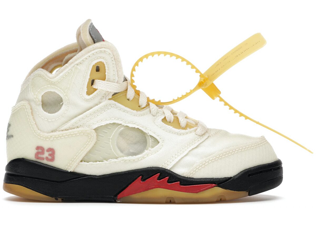 Jordan 5 Retro SP in Sail - product photo shown in the listing for this item.