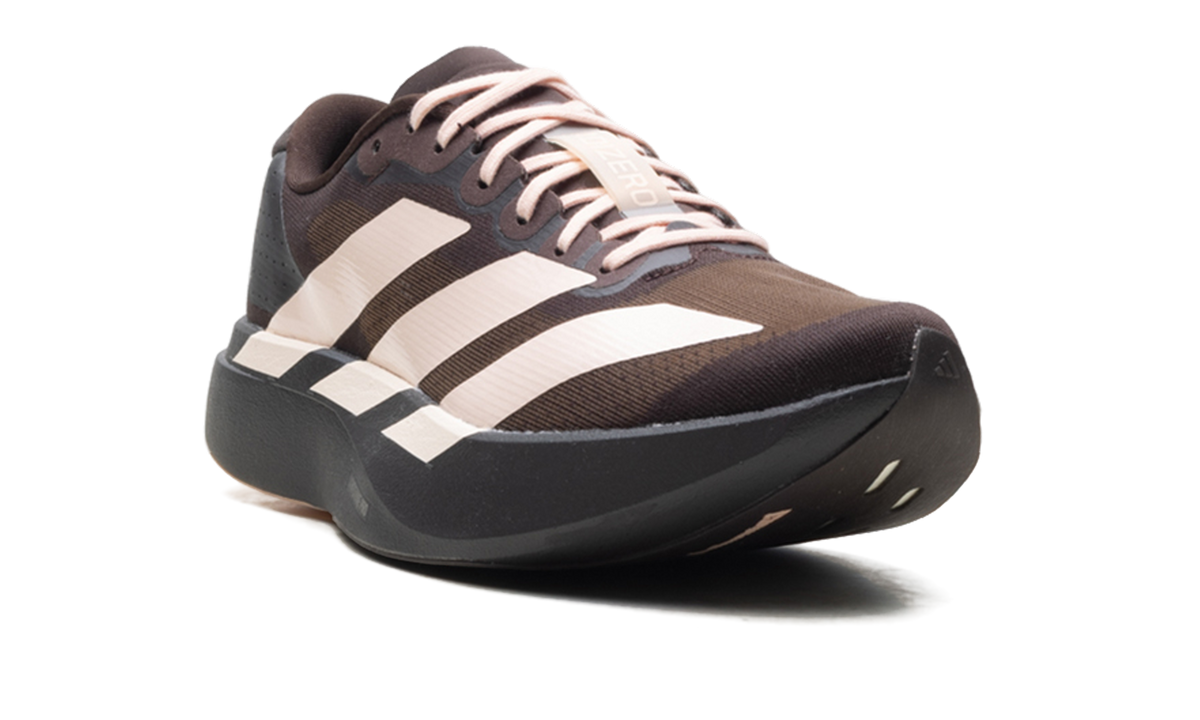 Women's Adizero Evo SL "Aurora Coffee Metallic Blush Pink" KK1952 - product image from the listing.