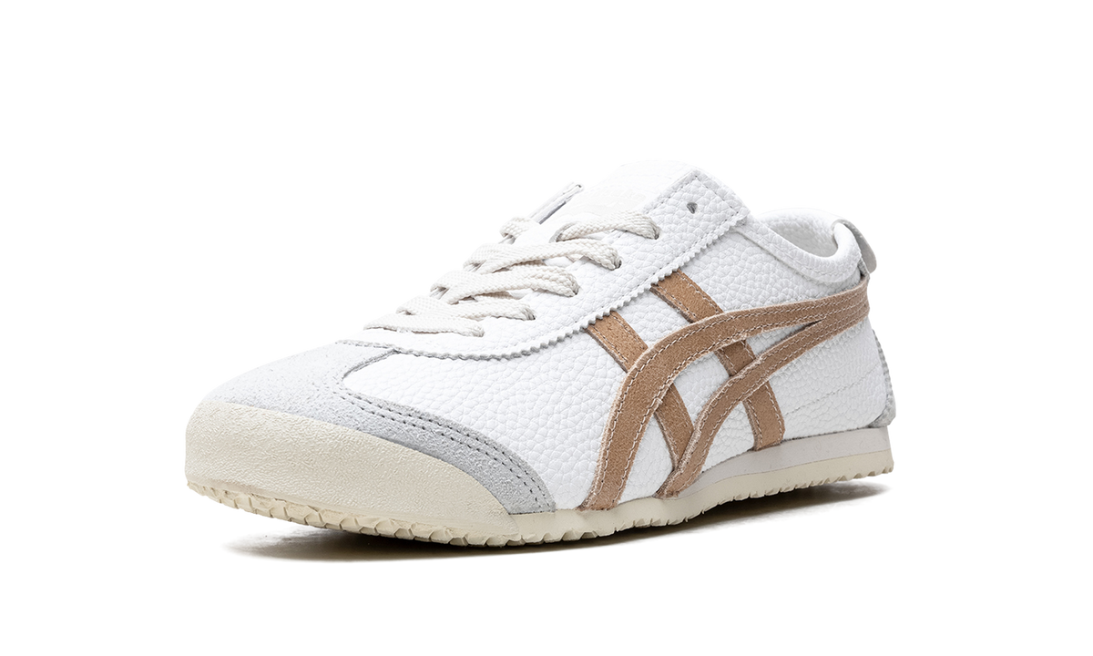 Onitsuka Tiger Mexico 66 in White Brown 122872 - product image from the listing.