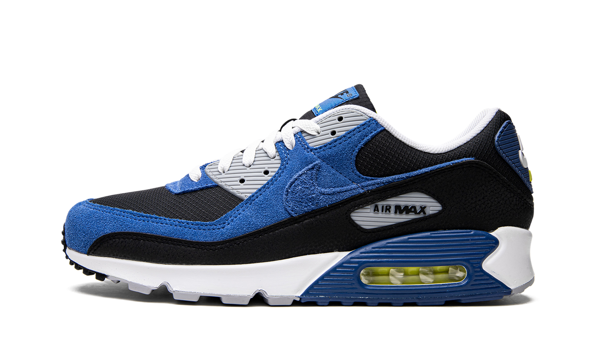 "Black / Atlantic Blue" Air Max 90 DM0029 001 - product image from the listing.