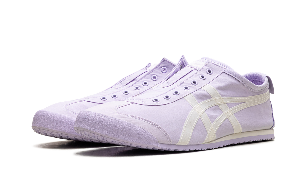 Onitsuka Tiger Mexico 66 Slip On Digital Lavender in Cream 166626 - product image from the listing.