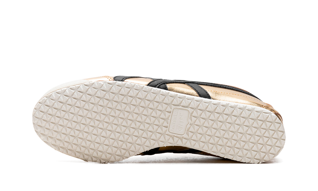 Onitsuka Tiger Mexico 66 in Gold Black 124860 - product image from the listing.