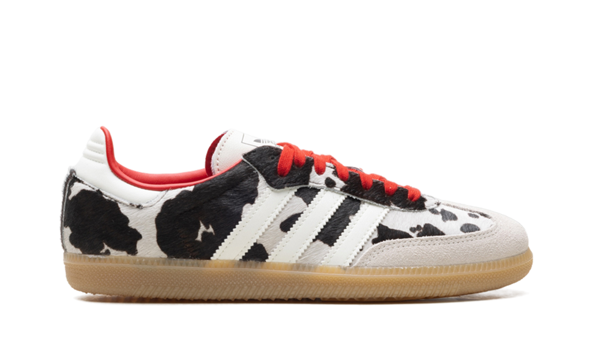 Women's Samba OG "Cow Print Aurora Coffee" KI6956 - product image from the listing.