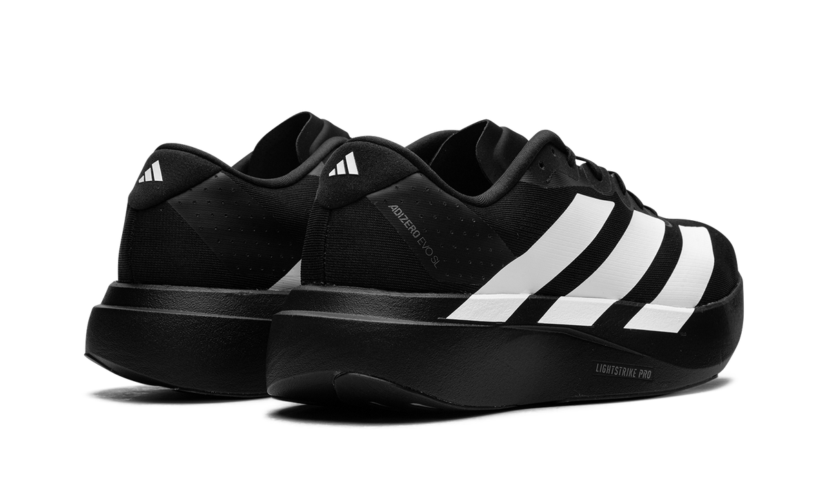 "Black White" Adizero Evo SL JP7149 - product image from the listing.