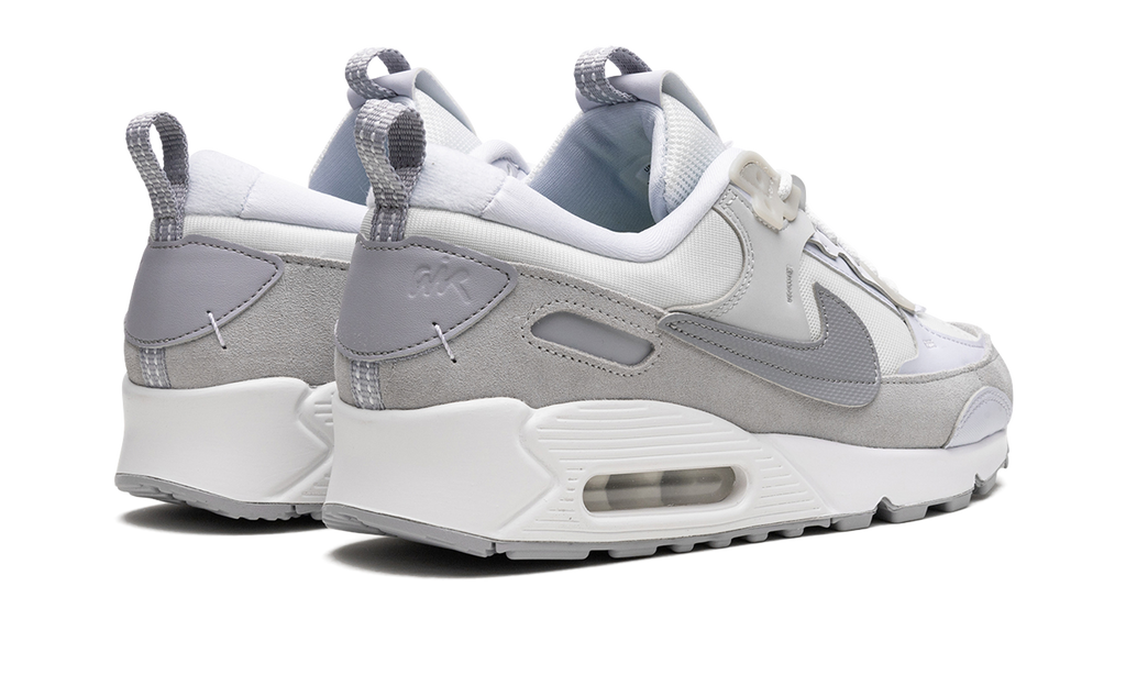 Women's AIR MAX 90 FUTURA MNS "Summit White / Pure Platinum" DM9922 103 - product image from the listing.