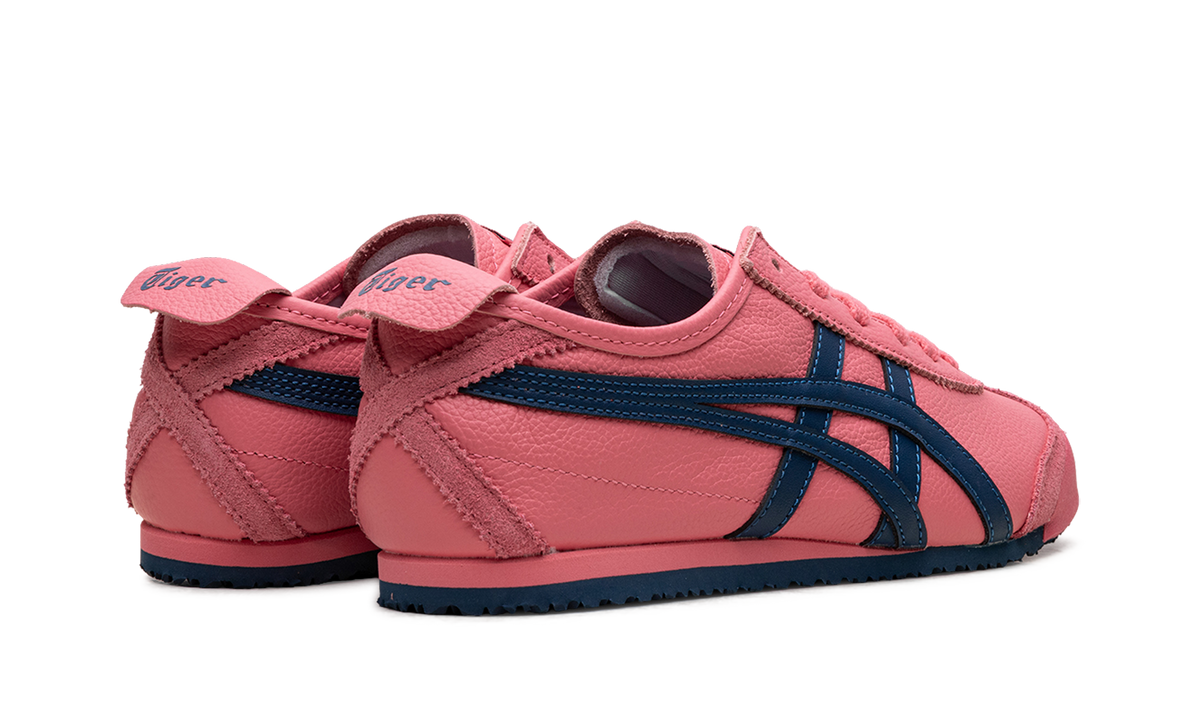 Onitsuka Tiger Mexico 66 in Leather Pink Cameo Mako Blue 160020 - product image from the listing.