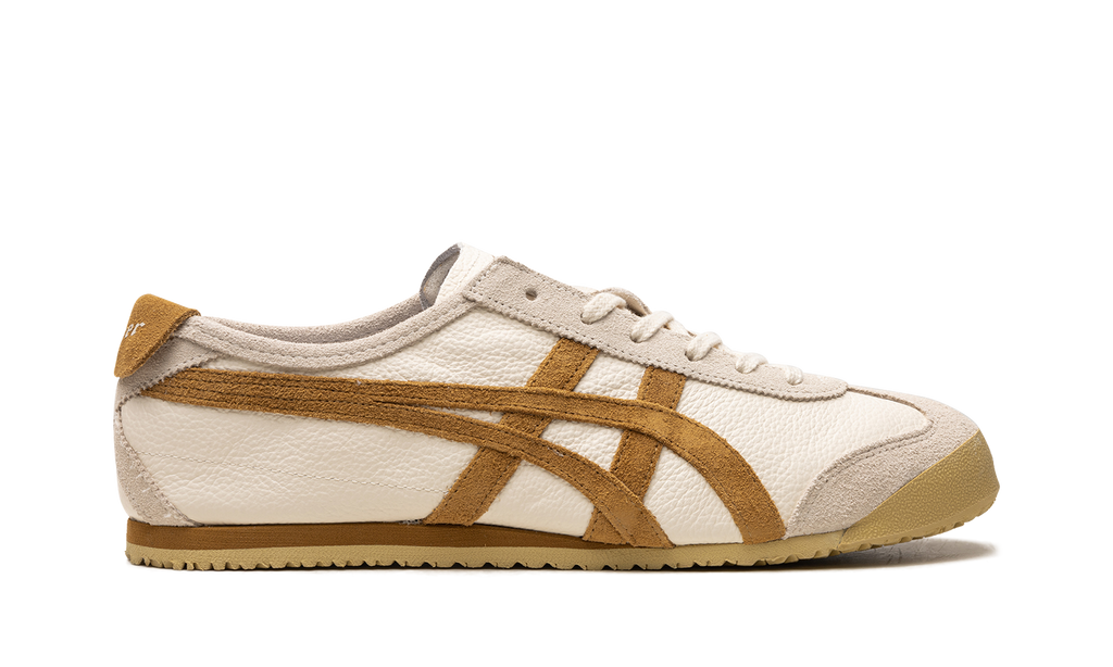 Onitsuka Tiger Mexico 66 Vin in White Brown 123348 - product image from the listing.