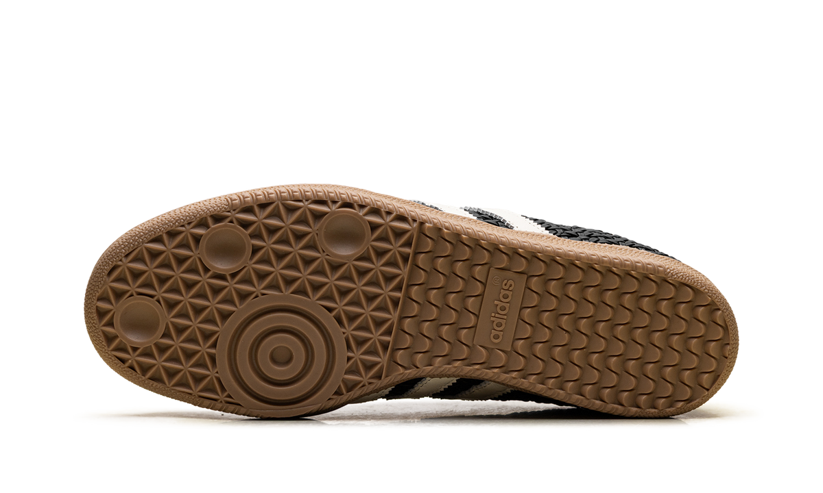 Women's Samba OG "Basketweave Black Cream White" HQ9282 - product image from the listing.