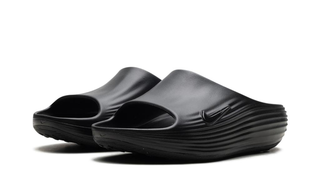 "Triple Black" ReactX Rejuven8 Slide HV4479 001 - product image from the listing.
