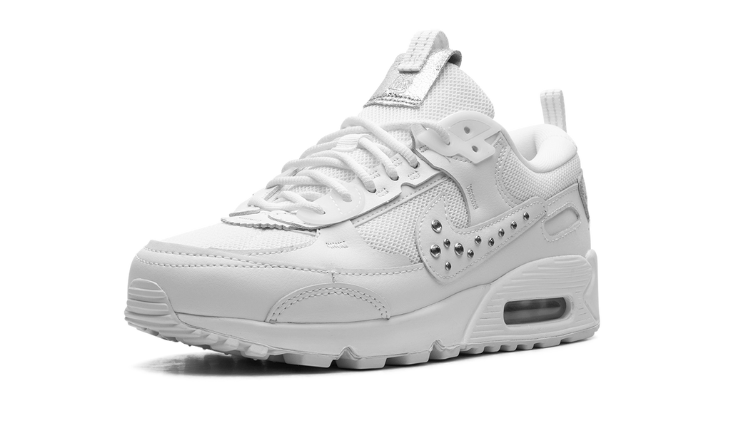 Women's AIR MAX 90 FUTURA "Studded Swoosh" FQ8888 100 - product image from the listing.