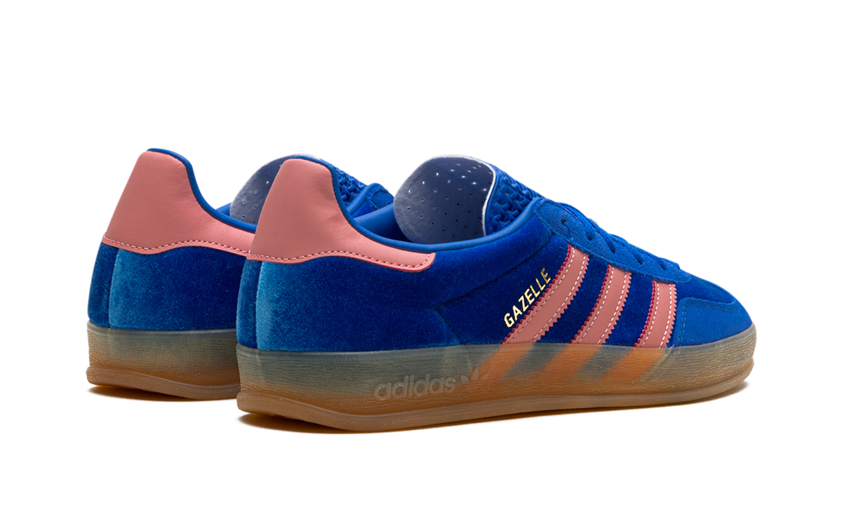 Women's Gazelle Indoor "Velvet Pack - Blue" IG6785 - product image from the listing.