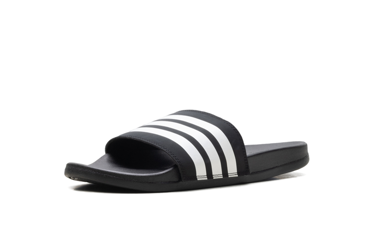 "Black" Adilette Comfort Slides JS4313 - product image from the listing.