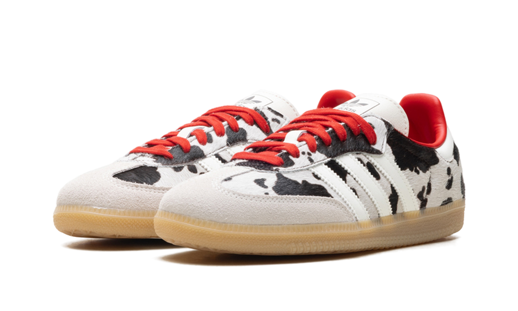 Women's Samba OG "Cow Print Aurora Coffee" KI6956 - product image from the listing.