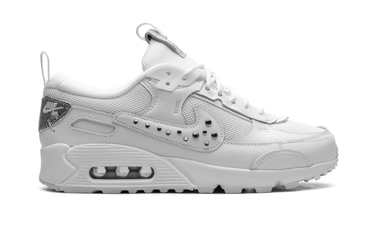 Women's AIR MAX 90 FUTURA "Studded Swoosh" FQ8888 100 - product image from the listing.