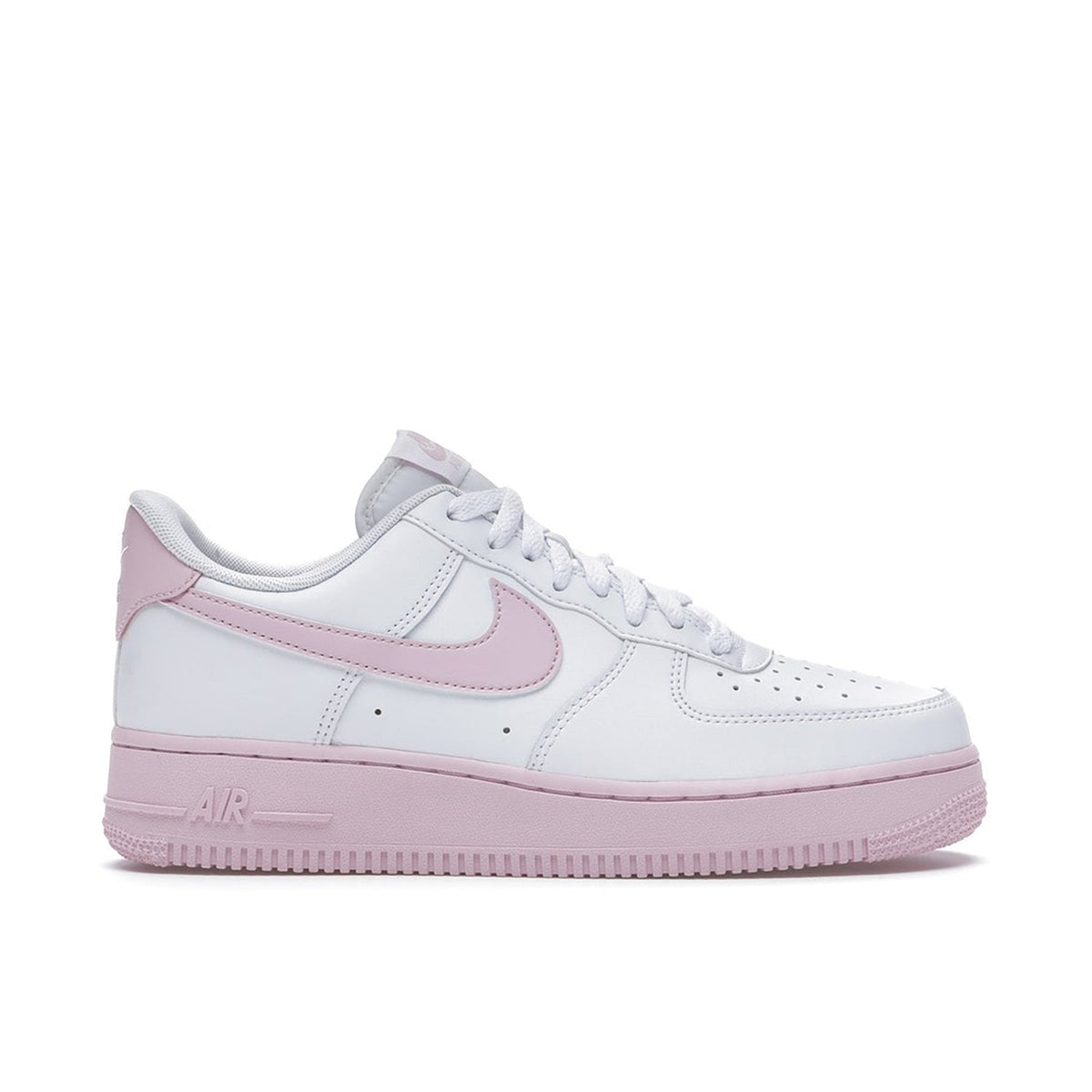 07 Low White Pink Midsole - Nike Air Force 1 - product image from the listing.