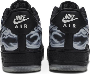 Black Skeleton Halloween - Nike Air Force 1 Low - product image from the listing.