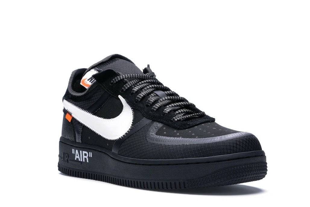 Nike Air Force 1 Low Off-White in Black White - product image from the listing.