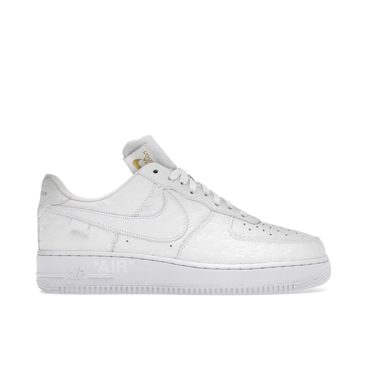 Nike Air Force 1 Low x Louis Vuitton By Virgil Abloh in White - product image from the listing.