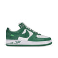 Nike Air Force 1 Low x Louis Vuitton By Virgil Abloh in White Green - product image from the listing.
