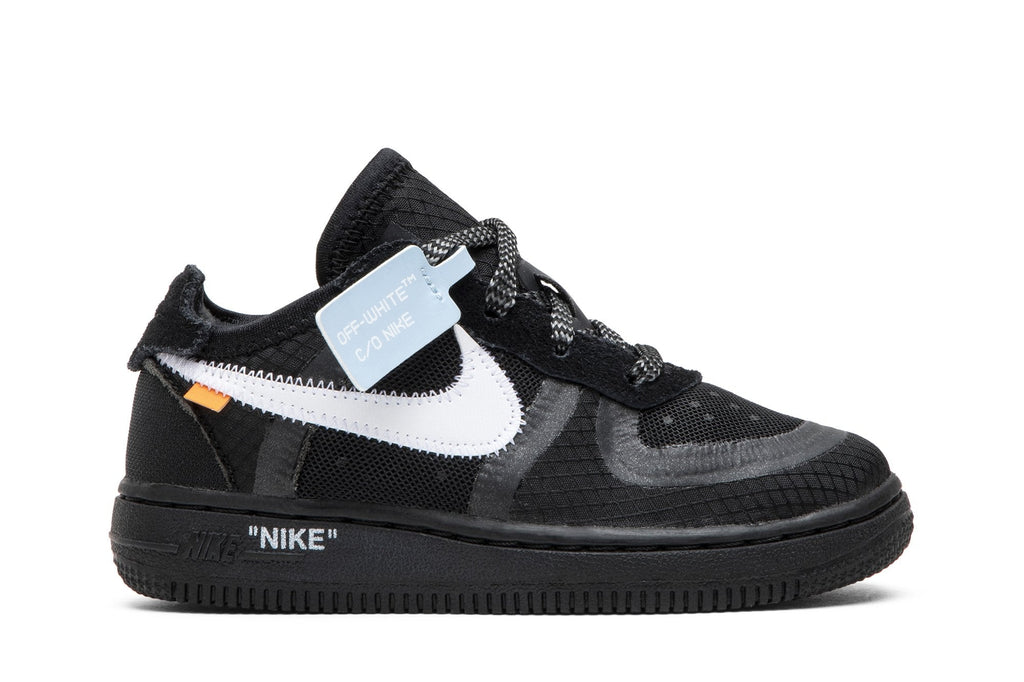 Nike Air Force 1 Low x Off-White Black White TD - product image from the listing.