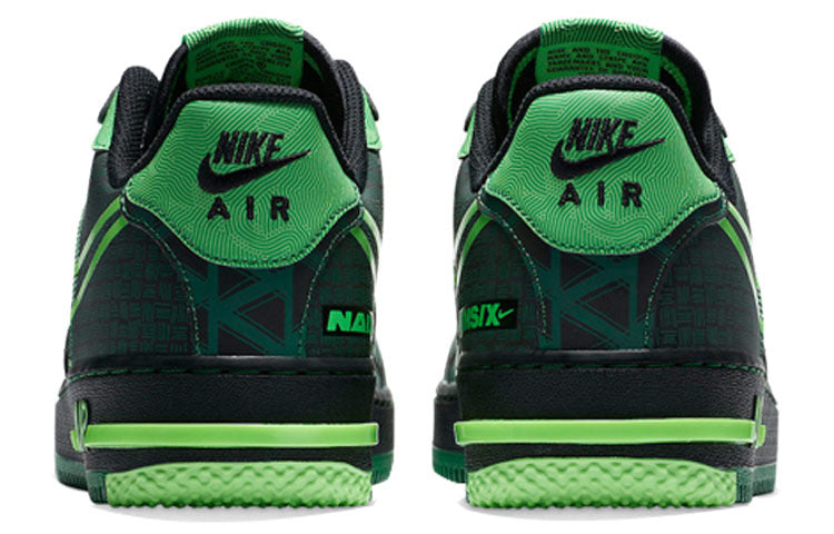 Nike Air Force 1 React Naija in Green - product image from the listing.