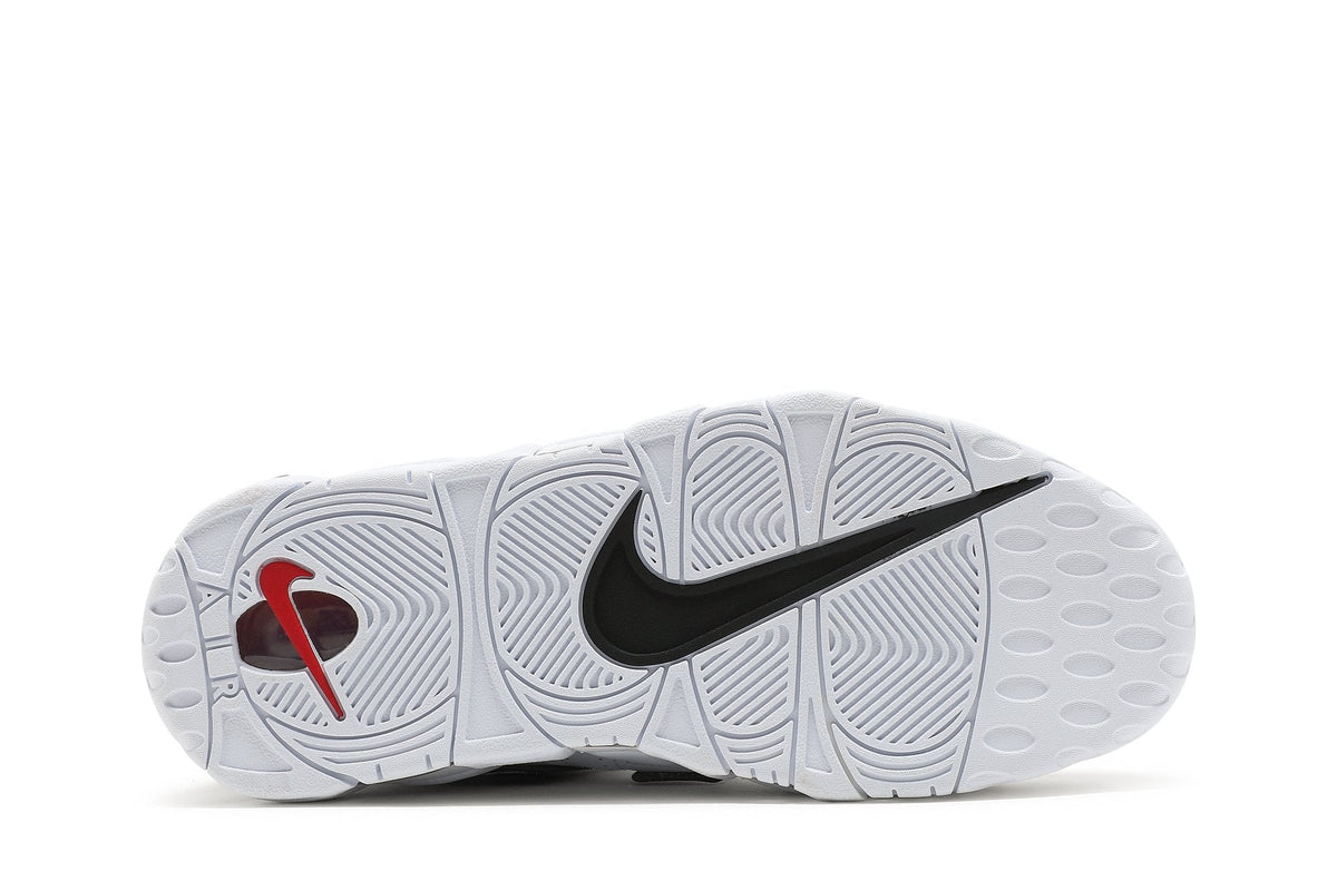 Air More Uptempo Peace Love Swoosh by Nike - product image from the listing.