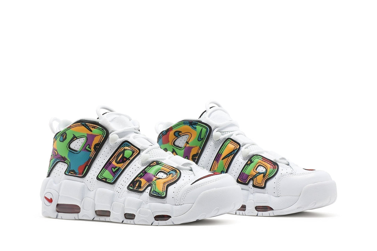 Air More Uptempo Peace Love Swoosh by Nike - product image from the listing.