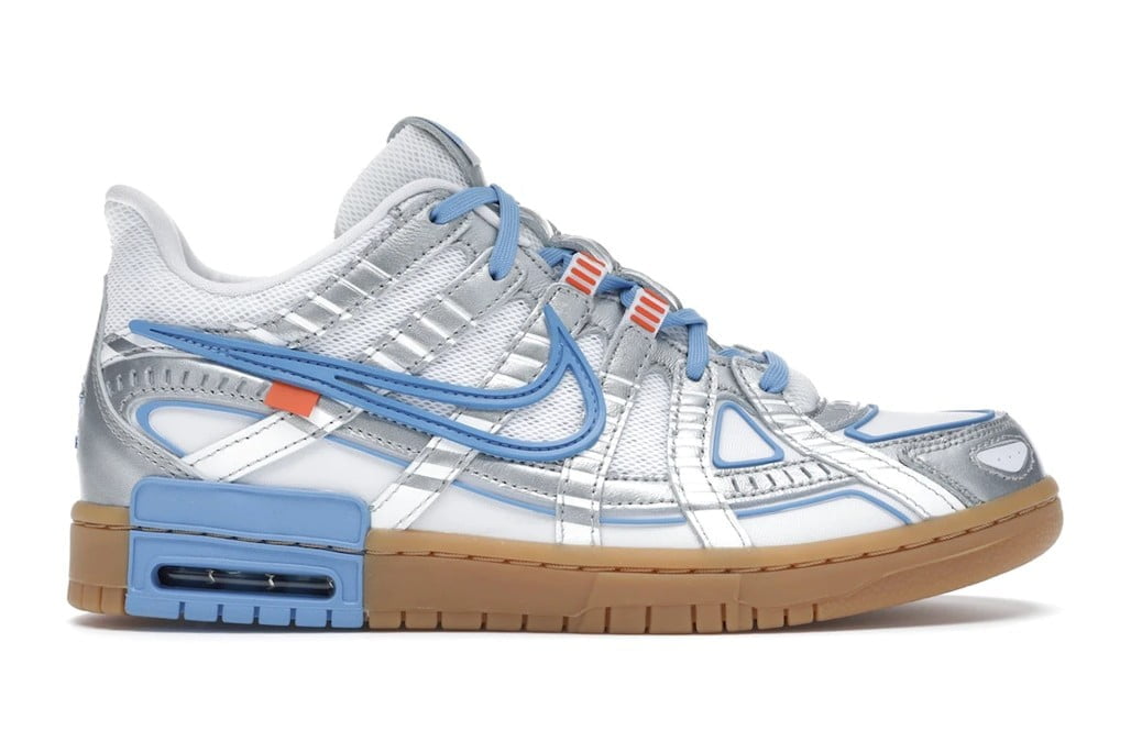 Air Rubber Dunk Off-White UNC by Nike - product image from the listing.