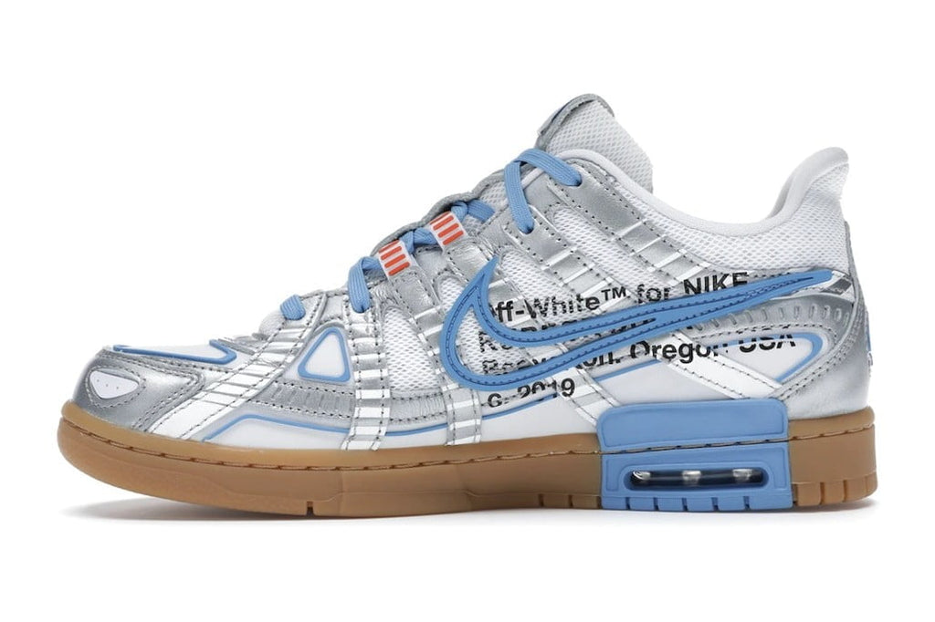 Air Rubber Dunk Off-White UNC by Nike - product image from the listing.