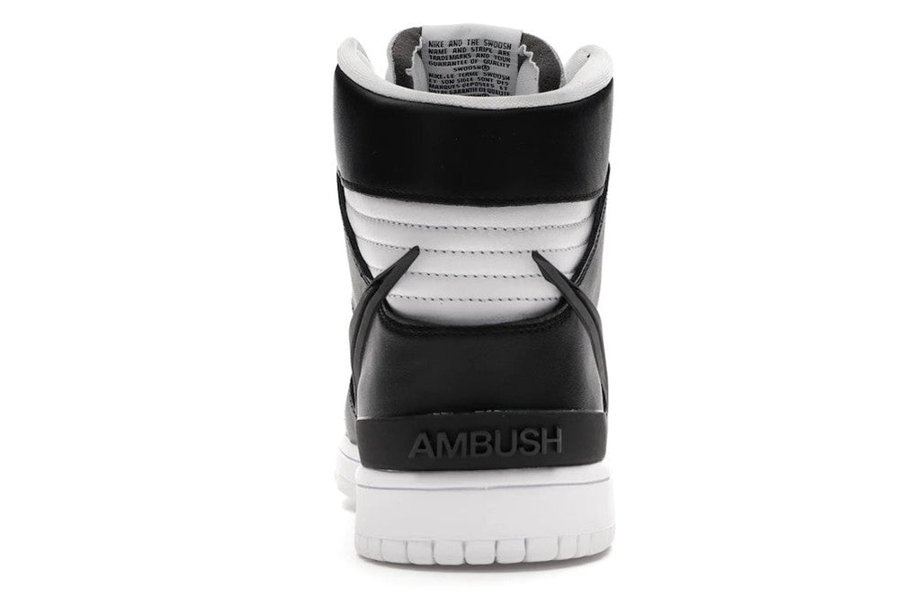 Nike Dunk High Ambush in Black White - product image from the listing.