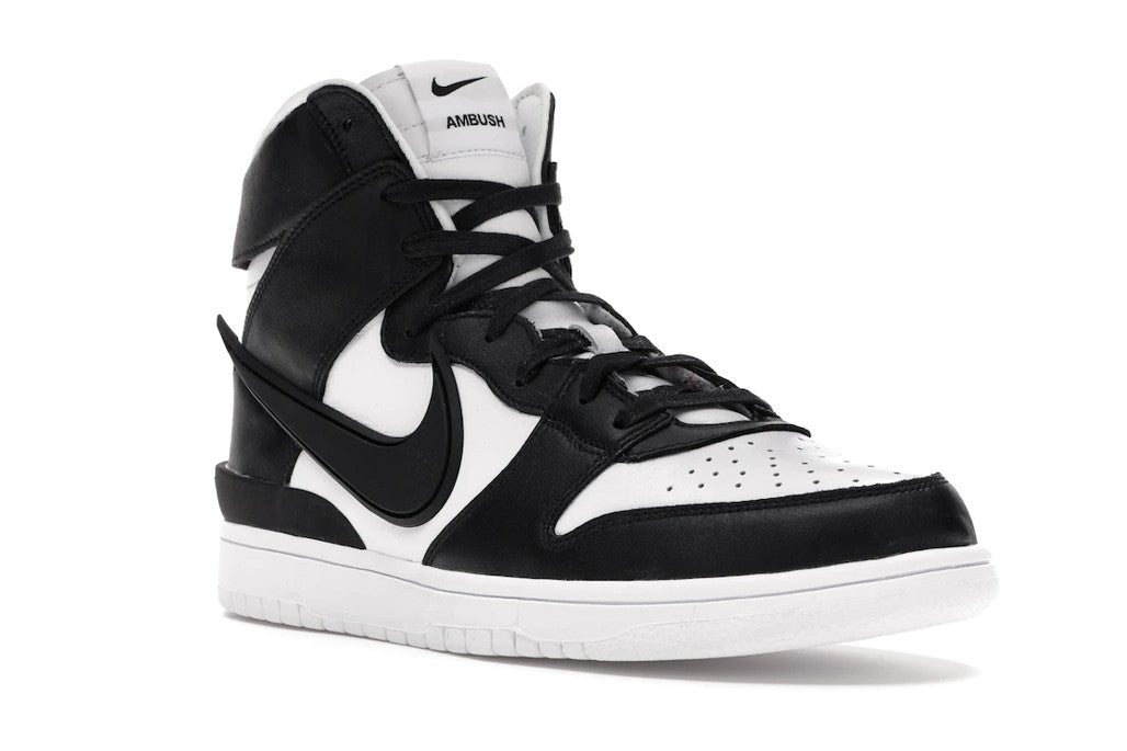 Nike Dunk High Ambush in Black White - product image from the listing.