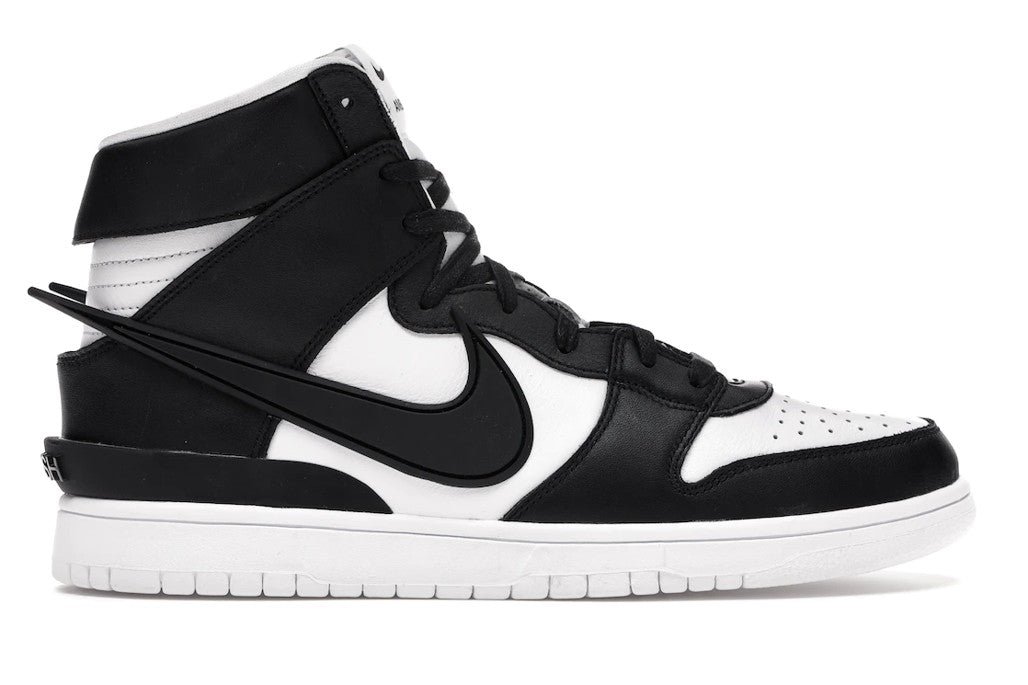 Nike Dunk High Ambush in Black White - product image from the listing.