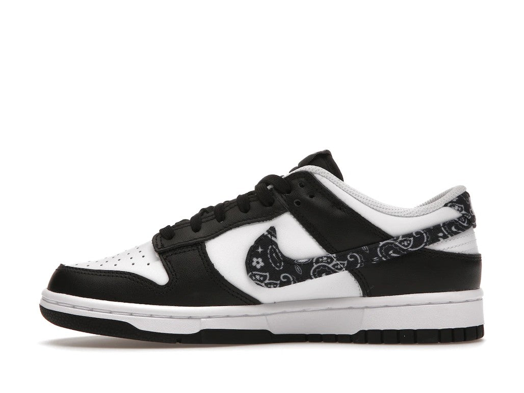 Women's Nike Dunk Low Essential Paisley Pack Black - product image from the listing.