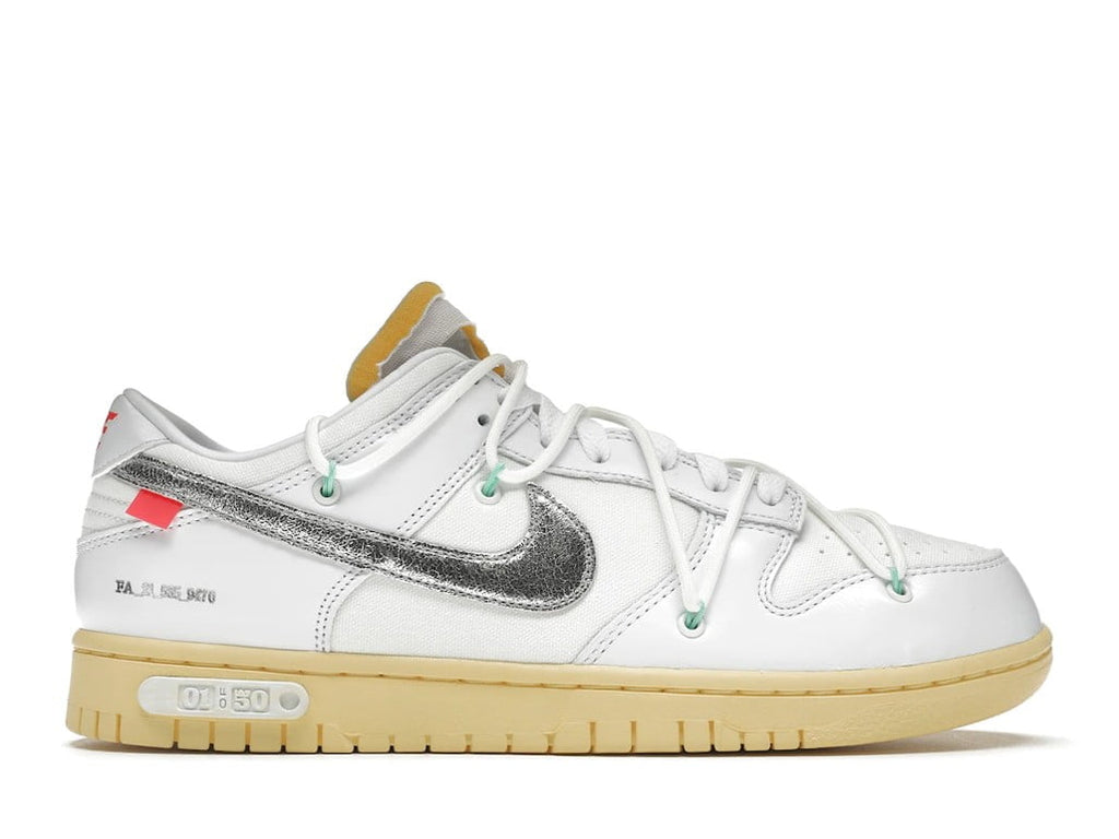 Dunk Low Off-White Lot 1 by Nike - product image from the listing.