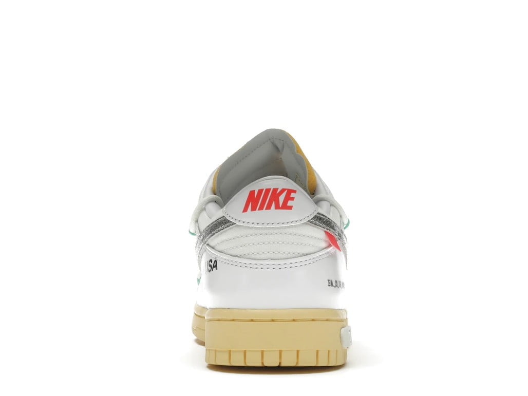 Dunk Low Off-White Lot 1 by Nike - product image from the listing.