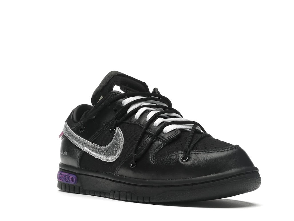 Dunk Low Off-White Lot 50 by Nike - product image from the listing.