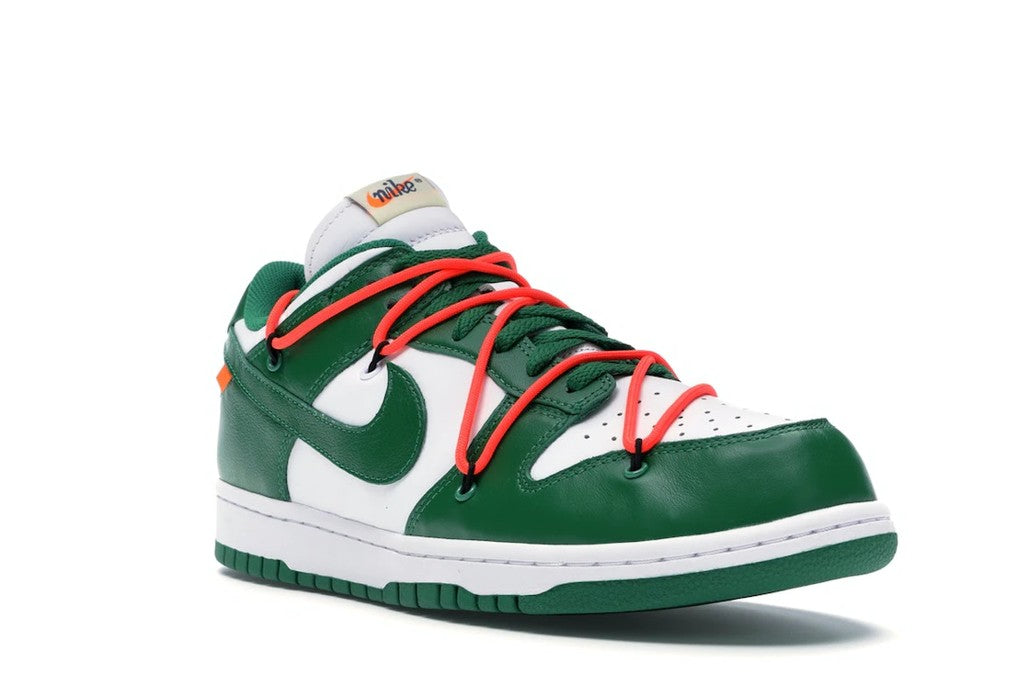Nike Dunk Low Off-White Pine in Green - product image from the listing.