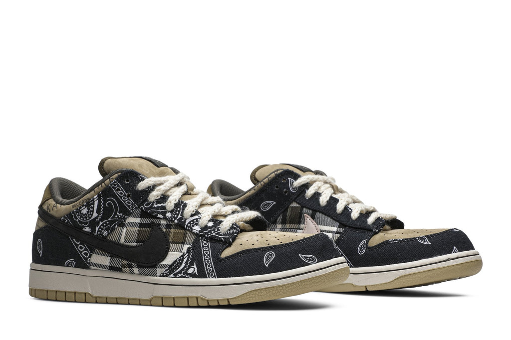 Nike Dunk Low SB x Travis Scott Collaboration - product image from the listing.